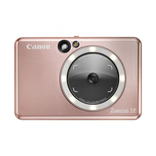 Фотоаппарат моментальной печати Canon Zoemini S2 (Rose Gold) фото 2