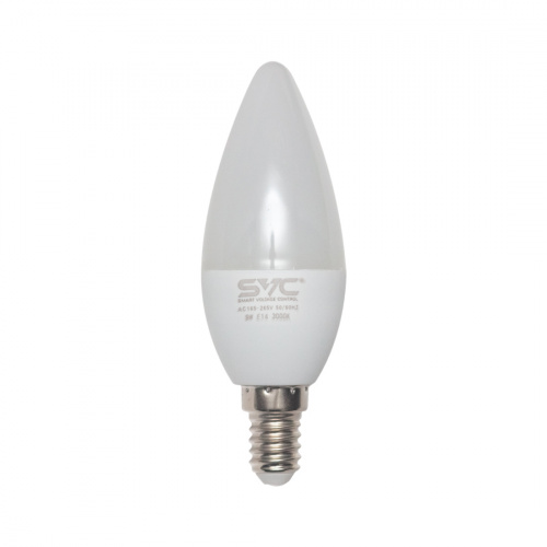 Эл. лампа светодиодная SVC LED C35-9W-E14-3000K, Тёплый фото 2