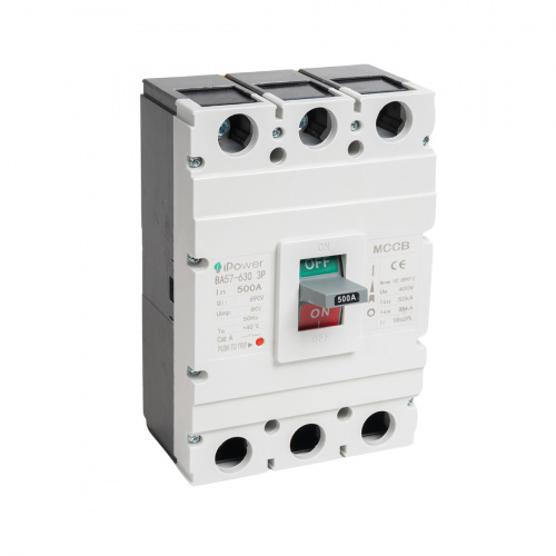 Автоматический выключатель iPower ВА57-630 3P 500A фото 2