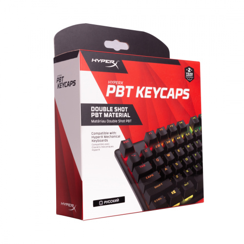 Набор кнопок на клавиатуру HyperX PBT Keycaps Full Key Set (Black) 519P1AA#ACB фото 3