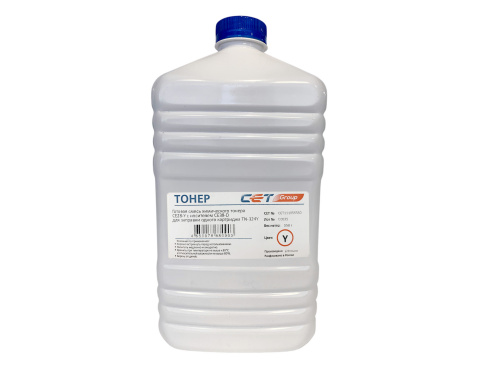 Тонер (CPT) + носитель CE28 TN-324Y для KONICA MINOLTA Bizhub C258/308/368 (Japan) Yellow, 550г/бут, CET111055550