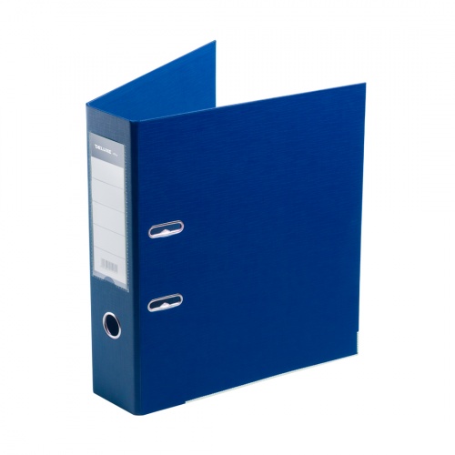 Папка-регистратор Deluxe с арочным механизмом Office, 3-BE21 (3" BLUE) фото 2