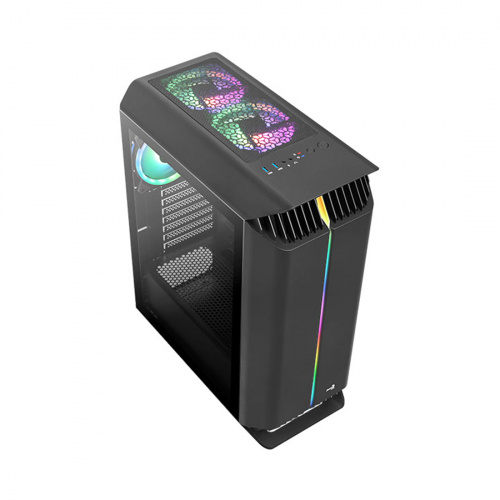 Компьютерный корпус Aerocool Gladiator Duo-G-BK-v1 без Б/П фото 3