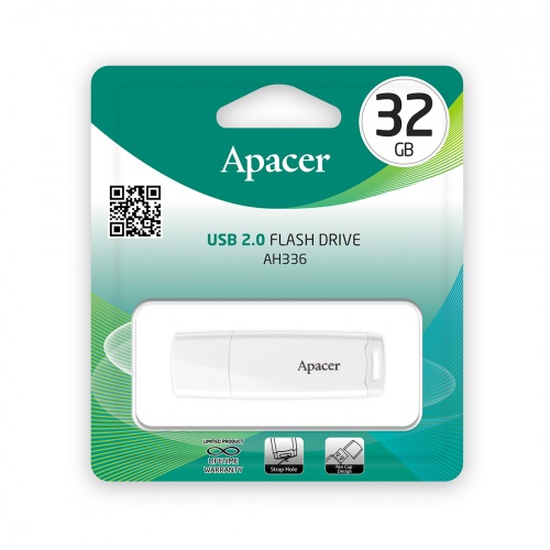USB-накопитель Apacer AH336 32GB Белый фото 3