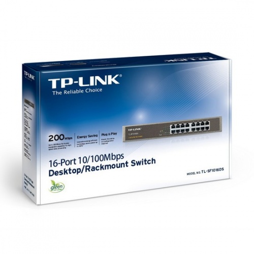 Коммутатор TP-Link TL-SF1016DS фото 4