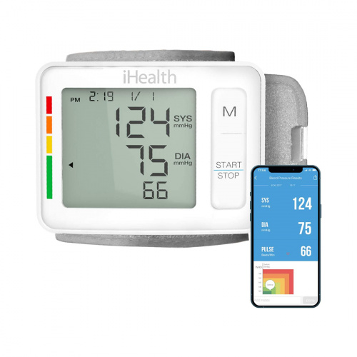 Умный наручный тонометр iHealth PUSH Wrist Smart Blood Pressure Monitor CONNECTABLE фото 3