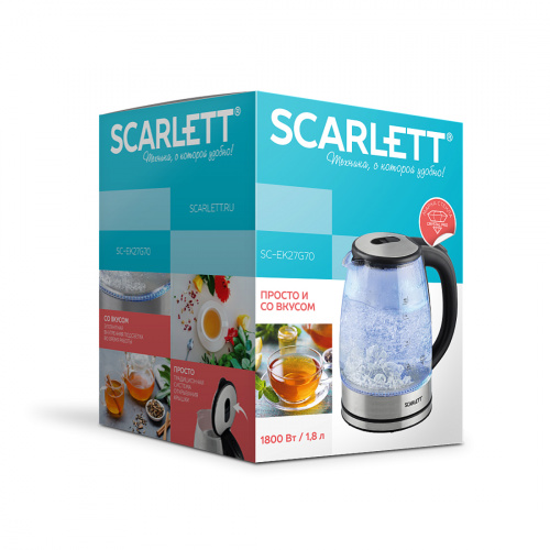 Электрический чайник Scarlett SC-EK27G70 фото 4