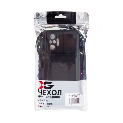 Чехол для телефона X-Game XG-S086 для Redmi Note 10 Pro Чёрный Card Holder фото 4
