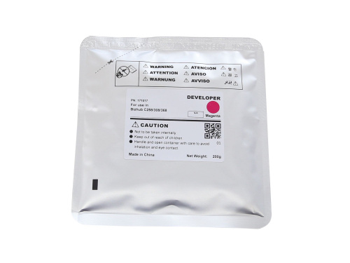 Девелопер для KONICA MINOLTA Bizhub C258/C308/C368 (CET) Magenta, 200г, 600000 стр., CET171017