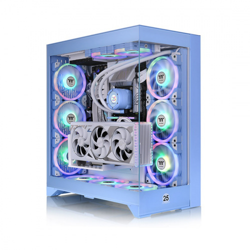 Компьютерный корпус Thermaltake CTE E600 MX Hydrangea Blue без Б/П фото 2
