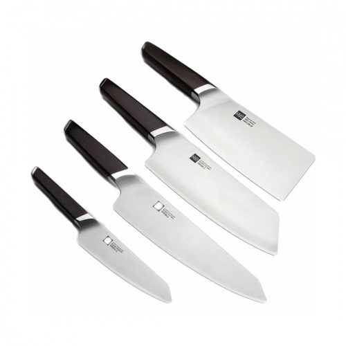 Набор ножей HuoHou 5-piece set of compound steel knife фото 3