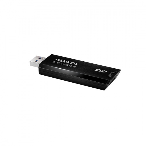 Внешний SSD диск ADATA 2TB SC610 Черный фото 2