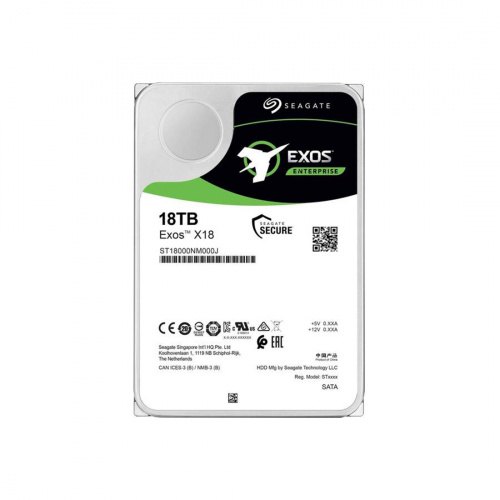 Жесткий диск Seagate Exos X18 ST18000NM000J 18TB SATA3 фото 2