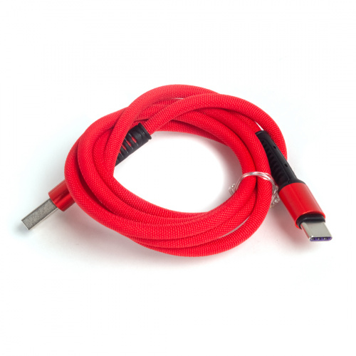 Интерфейсный кабель LDNIO Type-C LS63 5A Fast 1м Красный фото 3