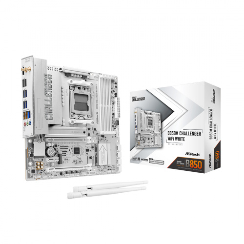 Материнская плата ASRock B850M Challenger WiFi White