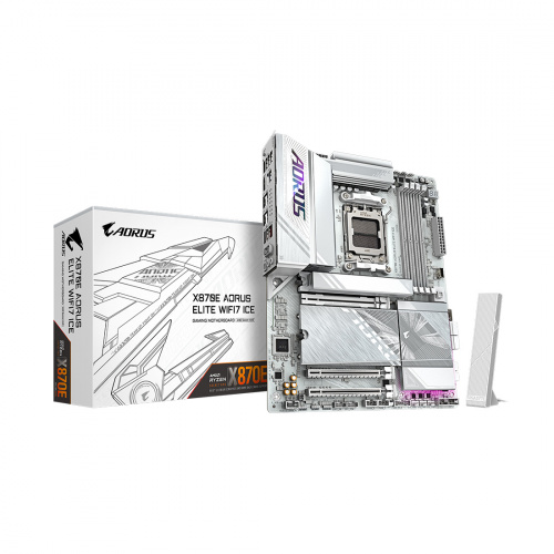 Материнская плата Gigabyte X870E A ELITE WF7 ICE