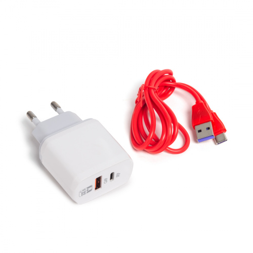 Универсальное зарядное устройство LDNIO A2421C 22.5W USB, USB Type-C Белый фото 3