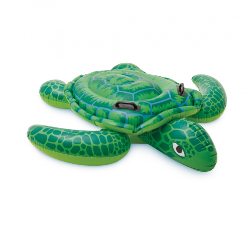 Надувная игрушка Intex 57524NP в форме черепахи для плавания фото 2