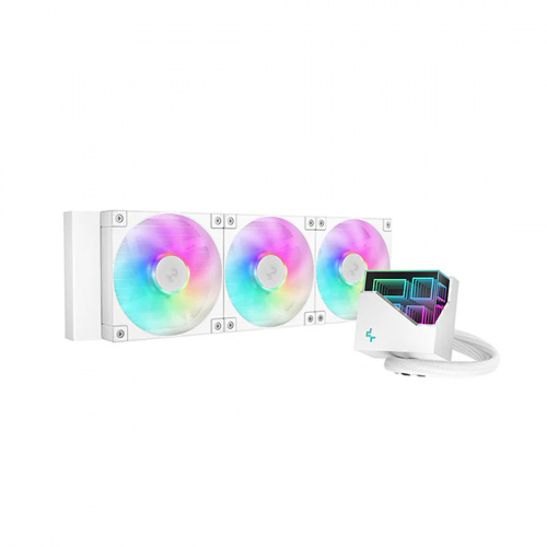 Кулер с водяным охлаждением Deepcool LT360 WH ARGB Кулер с водяным охлаждением Deepcool LT360 WH ARGB