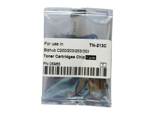 Чип картриджа для KONICA MINOLTA Bizhub C200/C200E/C203/C253/C353 (CET) Cyan, (WW), 20000 стр., (унив.), CET5965 Чип картриджа для KONICA MINOLTA Bizhub C200/C200E/C203/C253/C353 (CET) Cyan, (WW), 20000 стр., (унив.), CET5965