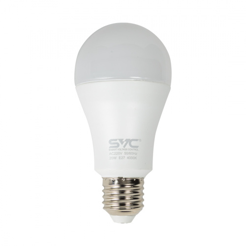 Лампа светодиодная SVC LED A60-20W-E27-4000K Нейтральный