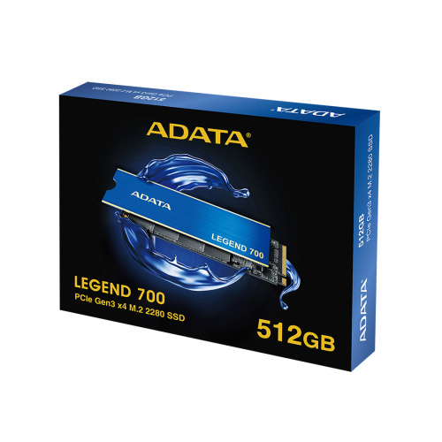 Твердотельный накопитель SSD ADATA Legend 700 ALEG-700-512GCS 512GB M.2 фото 4