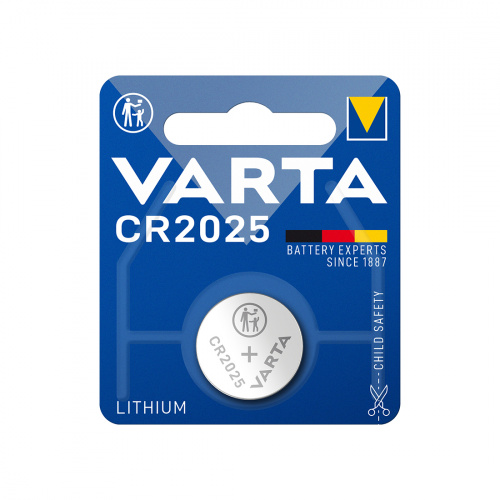 Батарейка VARTA Lithium CR2025 3V (1 шт) фото 2