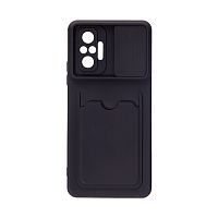 Чехол для телефона X-Game XG-S086 для Redmi Note 10 Pro Чёрный Card Holder