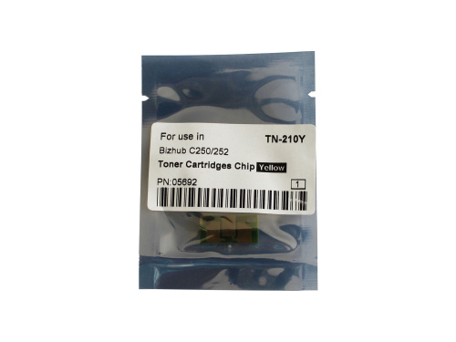 Чип картриджа для KONICA MINOLTA Bizhub C250/C252 (CET) Yellow, (WW), 12000 стр., CET5692 Чип картриджа для KONICA MINOLTA Bizhub C250/C252 (CET) Yellow, (WW), 12000 стр., CET5692