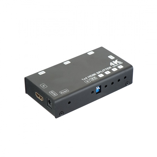 Сплиттер 1x4 HDMI 4K 3D HS-4P4K-60HD3D фото 2