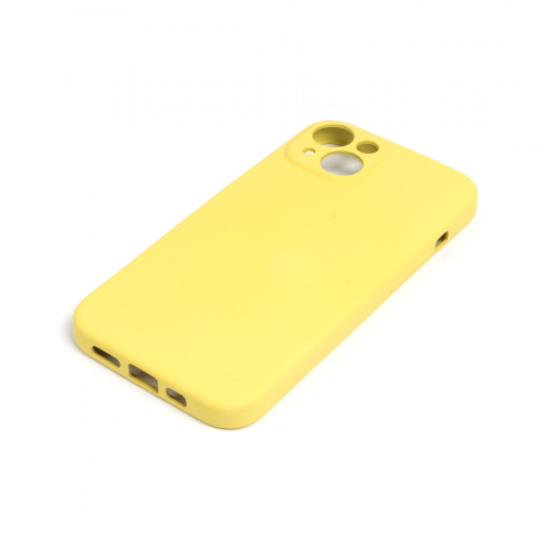 Чехол для телефона XG XG-HS156 для Iphone 14 Силиконовый Желтый фото 3