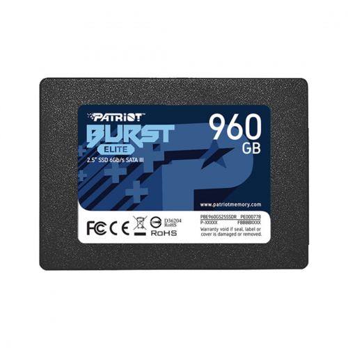 Твердотельный накопитель SSD Patriot Burst Elite 960GB SATA фото 2