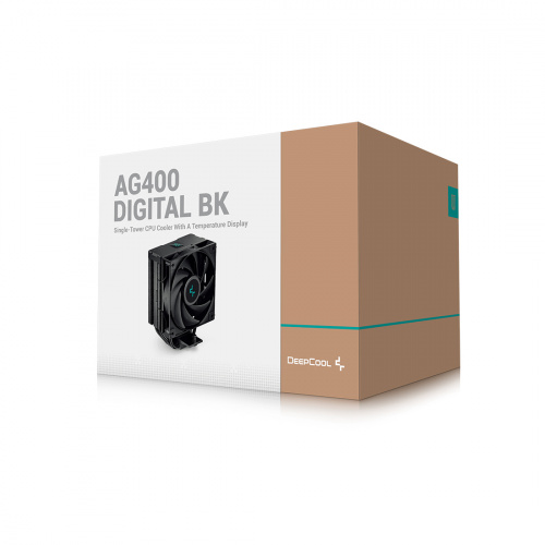 Кулер для процессора Deepcool AG400 DIGITAL BK ARGB фото 4