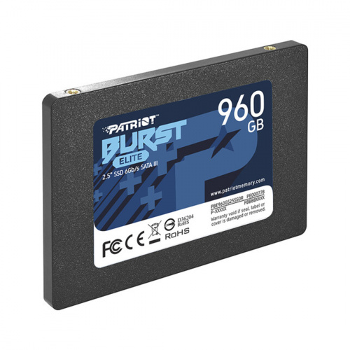 Твердотельный накопитель SSD Patriot Burst Elite 960GB SATA фото 3