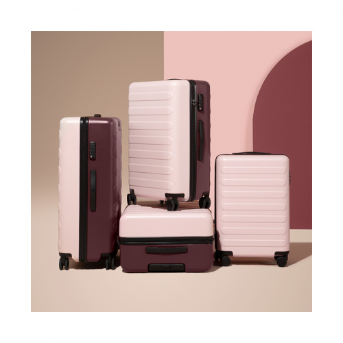 Чемодан NINETYGO Rhine Luggage 20" Pink+Red фото 2