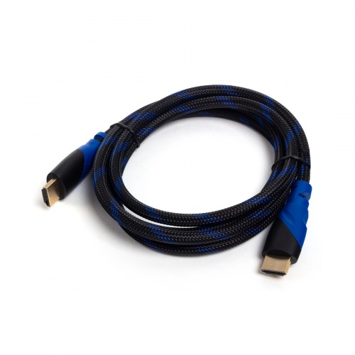 Интерфейсный кабель HDMI-HDMI SVC HR0150BL-P, 30В, Синий, Пол. пакет, 1.5 м фото 2