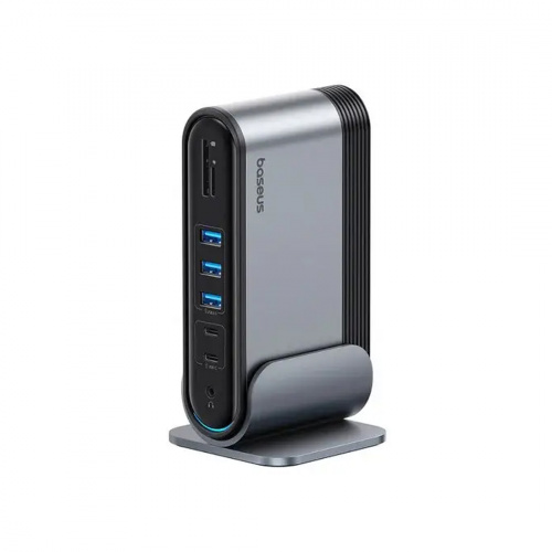 Док-станция Baseus UnionJoy 17-Port Triple Grey (B00532304811-00)