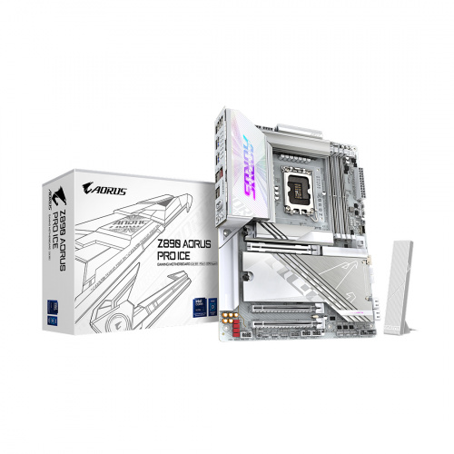 Материнская плата Gigabyte Z890 AORUS PRO ICE Материнская плата Gigabyte Z890 AORUS PRO ICE