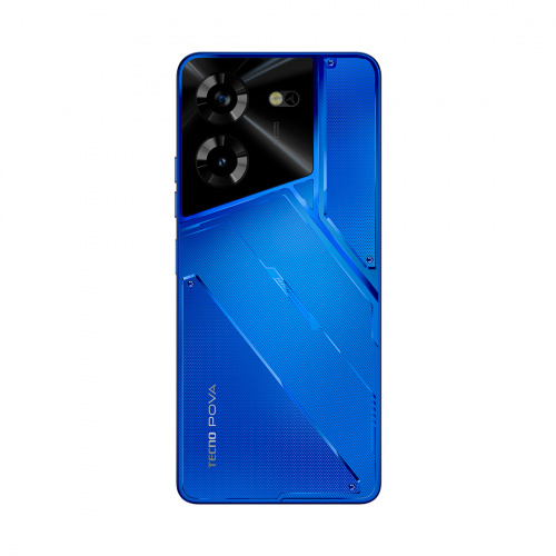 Мобильный телефон TECNO POVA 5 (LH7n) 128+8 GB Hurricane Blue фото 3