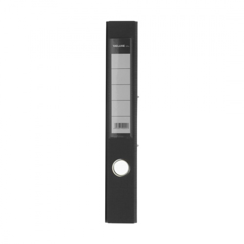 Папка-регистратор Deluxe с арочным механизмом, Office 2-GY27, А4, 50 мм, серый фото 4