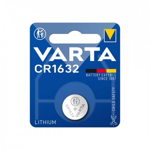 Батарейка VARTA Lithium CR1632 3V 1 шт. в блистере фото 2