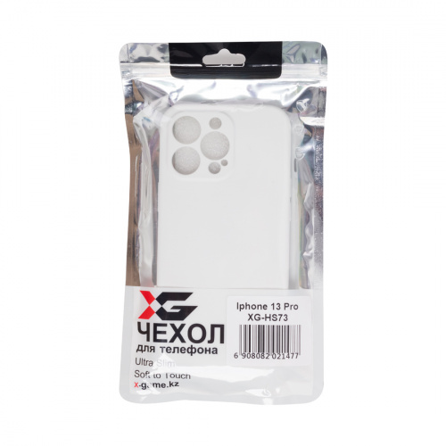 Чехол для телефона XG XG-HS73 для Iphone 13 Pro Силиконовый Белый фото 4