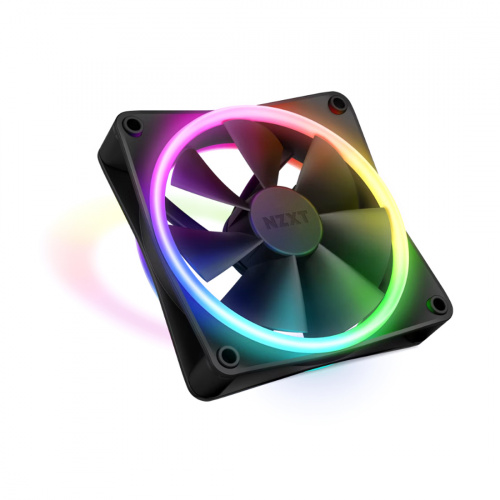 Кулер для компьютерного корпуса NZXT F120 RGB DUO RF-D12SF-B1 Black Кулер для компьютерного корпуса NZXT F120 RGB DUO RF-D12SF-B1 Black
