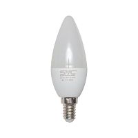 Эл. лампа светодиодная SVC LED C35-9W-E14-3000K, Тёплый