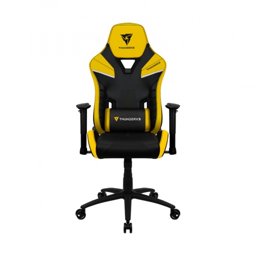 Игровое компьютерное кресло ThunderX3 TC5-Bumblebee Yellow фото 3