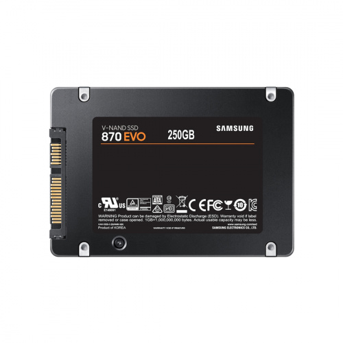 Твердотельный накопитель SSD Samsung 870 EVO 250 ГБ SATA 2.5" фото 4