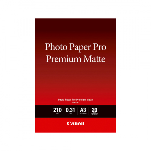Матовая фотобумага Canon Pro Premium Matte PM-101 A3, 20 шт. Матовая фотобумага Canon Pro Premium Matte PM-101 A3, 20 шт.