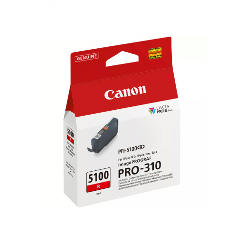 Чернильный картридж Canon PFI-5100 Red