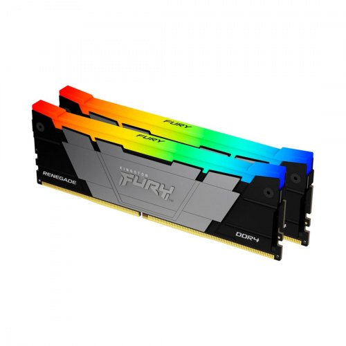 Комплект модулей памяти Kingston FURY Renegade RGB KF436C16RB12AK2/32 DDR4 32GB (Kit 2x16GB) 3600MHz фото 2