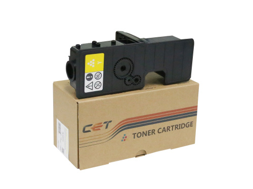 Тонер-картридж (PK208) TK-5240Y для KYOCERA ECOSYS P5026cdn/M5526cdn (CET) Yellow, 45г, 3000 стр., CET8996Y